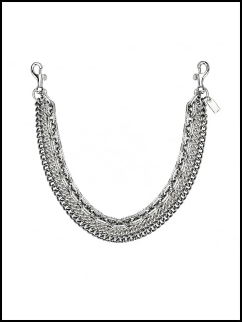 3 in 1 Layered Bag and Purse Charms Chain Strap Top Handle Replacement 20
